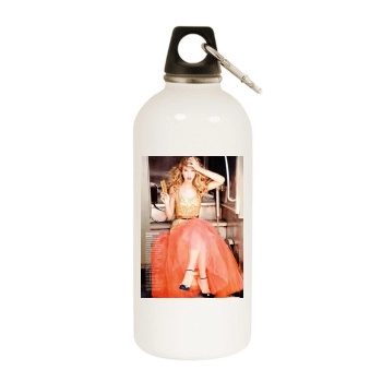 Taylor Swift White Water Bottle With Carabiner