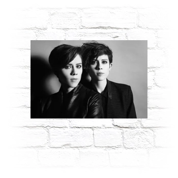 Tegan and Sara Metal Wall Art