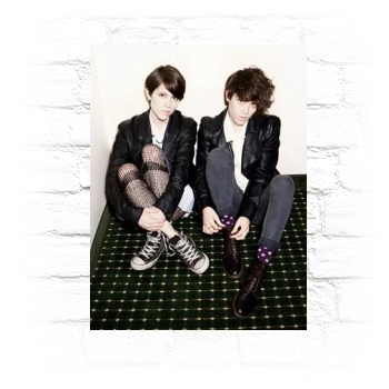 Tegan and Sara Metal Wall Art