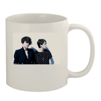 Tegan and Sara 11oz White Mug