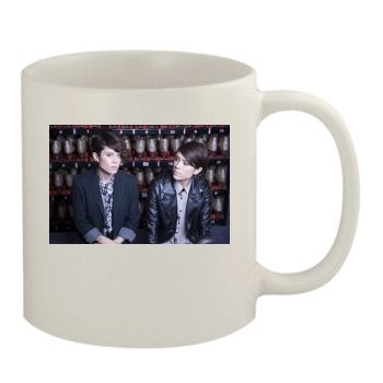 Tegan and Sara 11oz White Mug