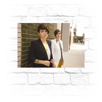 Tegan and Sara Metal Wall Art