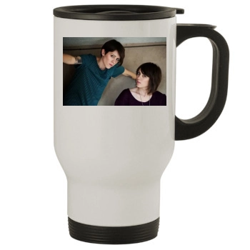 Tegan and Sara Stainless Steel Travel Mug