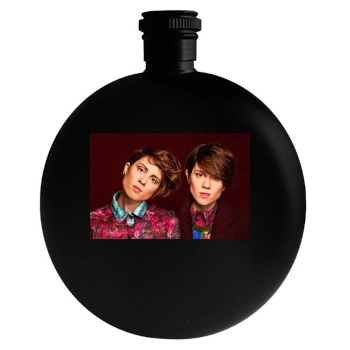 Tegan and Sara Round Flask