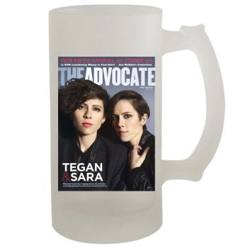 Tegan and Sara 16oz Frosted Beer Stein