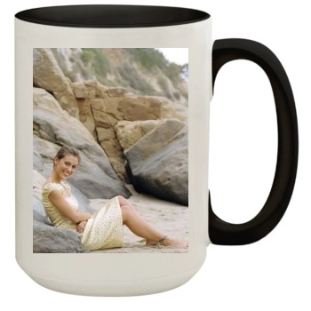 Alyssa Milano 15oz Colored Inner & Handle Mug