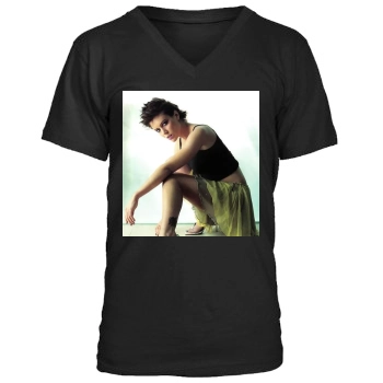 Alyssa Milano Men's V-Neck T-Shirt