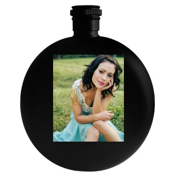 Alyssa Milano Round Flask