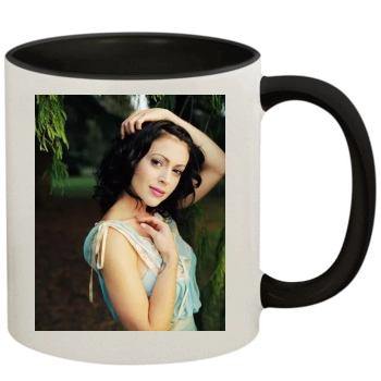 Alyssa Milano 11oz Colored Inner & Handle Mug