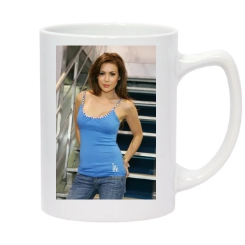 Alyssa Milano 14oz White Statesman Mug