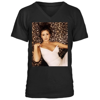 Alyssa Milano Men's V-Neck T-Shirt