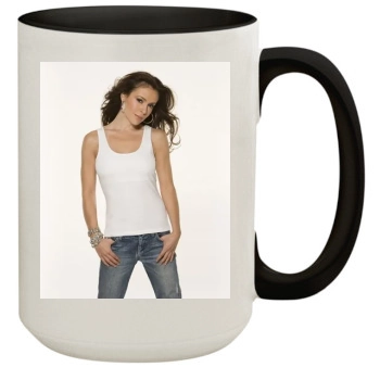 Alyssa Milano 15oz Colored Inner & Handle Mug