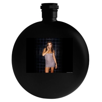 Alyssa Milano Round Flask