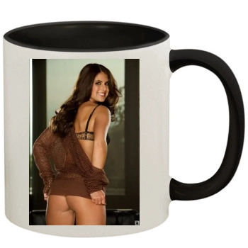 Tierra Lee 11oz Colored Inner & Handle Mug