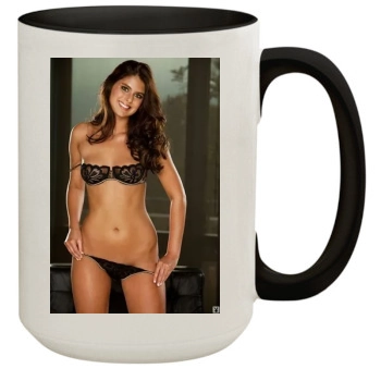 Tierra Lee 15oz Colored Inner & Handle Mug