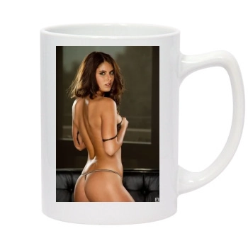 Tierra Lee 14oz White Statesman Mug