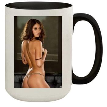 Tierra Lee 15oz Colored Inner & Handle Mug