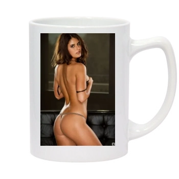 Tierra Lee 14oz White Statesman Mug