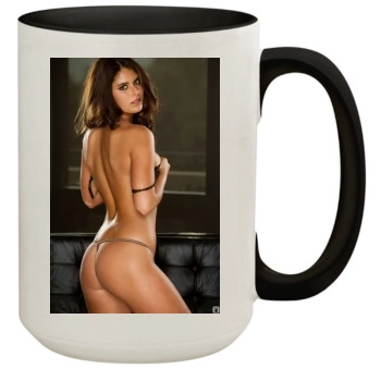 Tierra Lee 15oz Colored Inner & Handle Mug