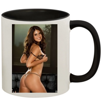 Tierra Lee 11oz Colored Inner & Handle Mug