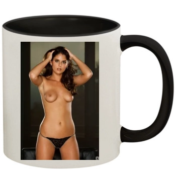 Tierra Lee 11oz Colored Inner & Handle Mug