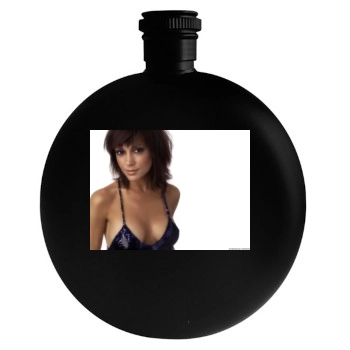 Alyssa Milano Round Flask