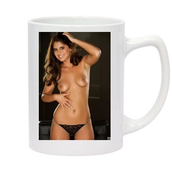 Tierra Lee 14oz White Statesman Mug