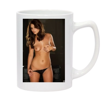 Tierra Lee 14oz White Statesman Mug