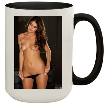 Tierra Lee 15oz Colored Inner & Handle Mug