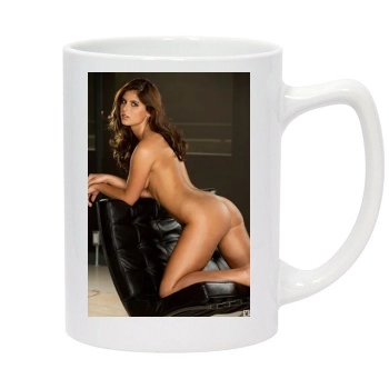 Tierra Lee 14oz White Statesman Mug