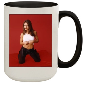 Alyssa Milano 15oz Colored Inner & Handle Mug