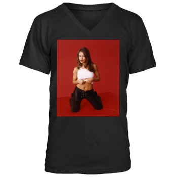 Alyssa Milano Men's V-Neck T-Shirt