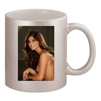 Tierra Lee 11oz Metallic Silver Mug