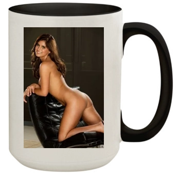 Tierra Lee 15oz Colored Inner & Handle Mug