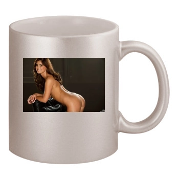 Tierra Lee 11oz Metallic Silver Mug