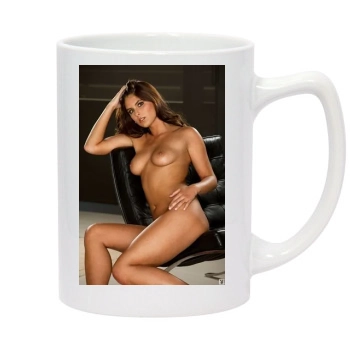 Tierra Lee 14oz White Statesman Mug