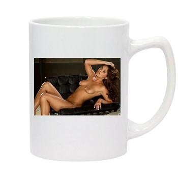 Tierra Lee 14oz White Statesman Mug