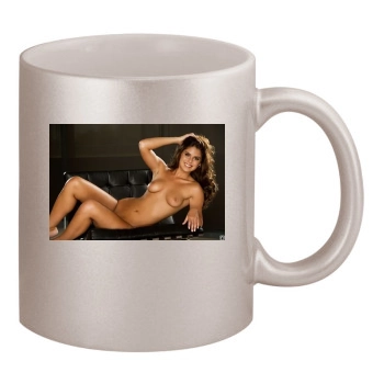 Tierra Lee 11oz Metallic Silver Mug