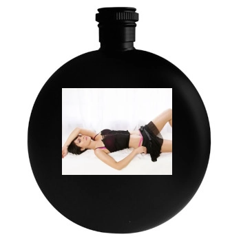 Alyssa Milano Round Flask