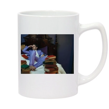 Tobey Maguire 14oz White Statesman Mug