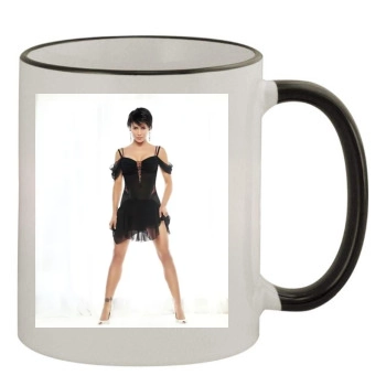 Alyssa Milano 11oz Colored Rim & Handle Mug