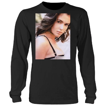 Alyssa Milano Men's Heavy Long Sleeve TShirt