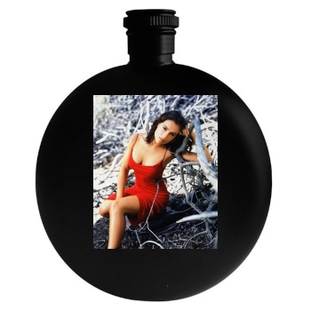 Alyssa Milano Round Flask