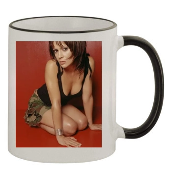 Alyssa Milano 11oz Colored Rim & Handle Mug