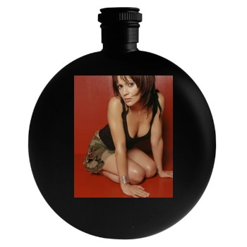 Alyssa Milano Round Flask