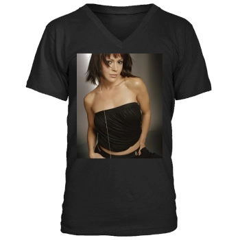 Alyssa Milano Men's V-Neck T-Shirt