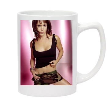 Alyssa Milano 14oz White Statesman Mug