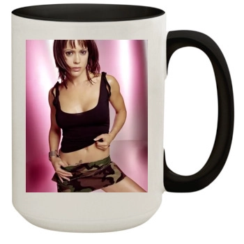 Alyssa Milano 15oz Colored Inner & Handle Mug