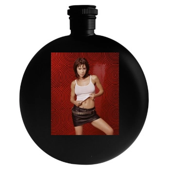 Alyssa Milano Round Flask