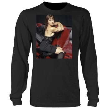 Alyssa Milano Men's Heavy Long Sleeve TShirt